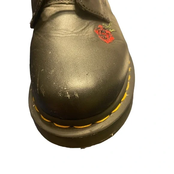 DR MARTENS 1460 Vonda Leather Lace Up Boots - Picture 7 of 10